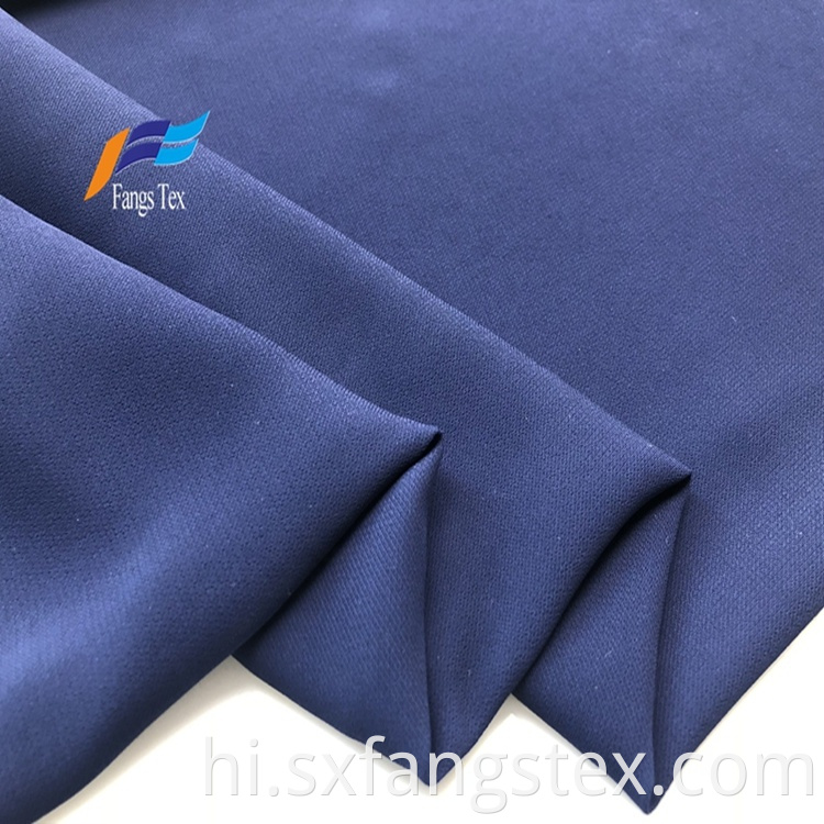 100% Polyester Diamond Mess Twill Dyed Garment Fabric 1